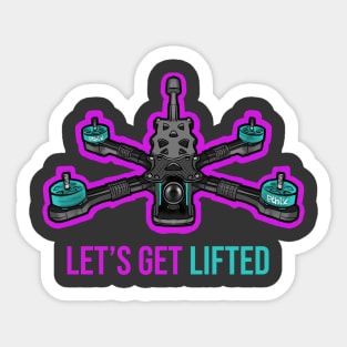 Get Lifted Sticker